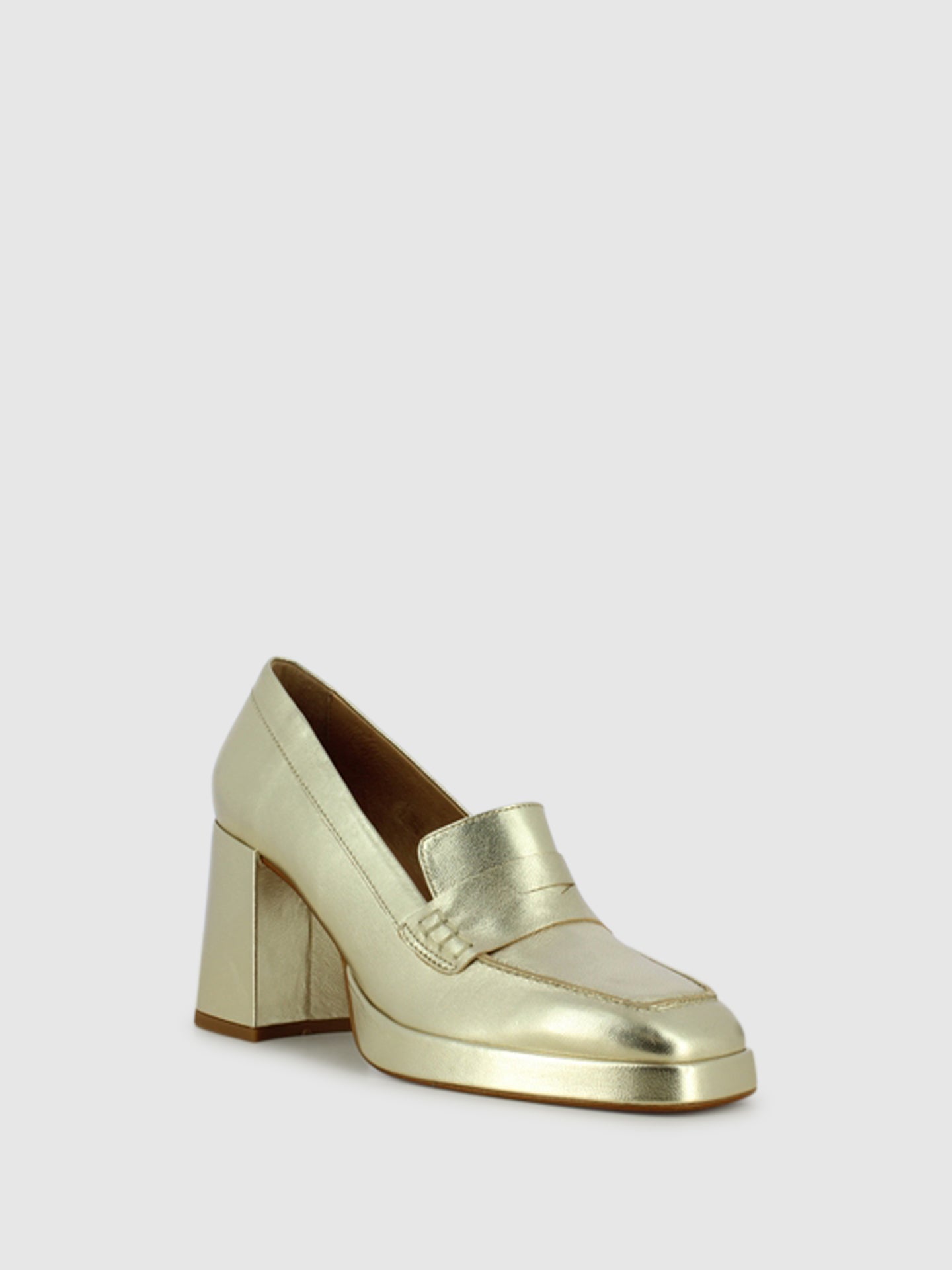 Foreva Sapatos de Plataforma em Dourado